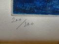 
															Gravure signée Marc Chagall: Aleko et Zemfira
														
