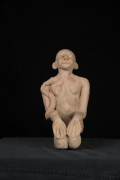 
															statue de femme enceinte en terre cuite tribu mali djénné
														