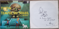 
															Disque "Tintin et le Temple du Soleil" avec dessin dédicacé
														