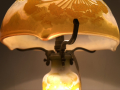 
															Lampe champignon Gallé (signature avec étoile)
														