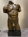 
															Sculpture bronze Jacques Le Nantec
														