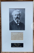 
															Lettre autographe Jules Verne
														