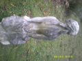 
															statue nymphe en marbre blanc
														