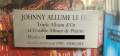 
															Triple disque d'Or, double de Platine - Johnny Hallyday
														