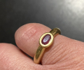 
															Bague jonc or rubis Chaumet
														