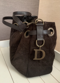 
															Sac Dior en nubuck motif cannage très bon état
														