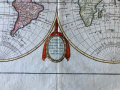 
															gravure Mappe-monde par le Sr Janvier 1782
														