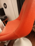 
															Chaise tulipe orange
														