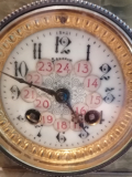 
															Horloge cheminée avec bougeoirs GSS IF
														