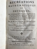 
															Récréations mathématiques et physiques de 1778
														