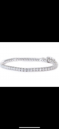 
															Bracelet tennis or et diamant
														