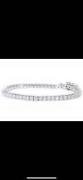 
															Bracelet tennis or et diamant
														