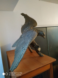 
															Aigle en bronze
														