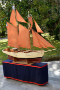 
															maquette de bateau 2 mâts
														