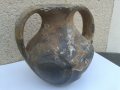 
															Vase "Guan" en terre cuite - Chine époque HAN (206 av. JC - 220 ap. JC)
														