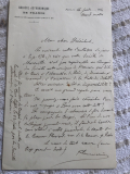 
															Lettres manuscrites Camille Flammarion
														