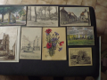 
															lot de plusieurs croquis, dessins peintures de L Rosan
														