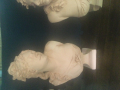 
															Paire de bustes Carrié Belleuse en terre cuite
														