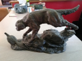 
															sculpture en Bronze-Titre: La Chasse par R.Varnier
														