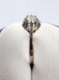 
															BAGUE EN OR 18K SOLITAIRE DIAMANT 0,35 CT 2,86 g T56 VERS 1960
														