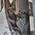 
															Statue antilope
														