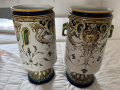 
															paire de vases Sarreguemines
														