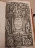 
															Bible de Luther de 1684 en vieil allemand,
														