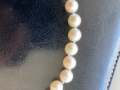 
															Collier perles de culture du Japon, fermeture or 14 carats
														