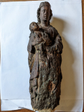 
															Sculpture Vierge à l'enfant
														