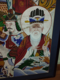 
															Panthéon Chamaniste et bouddhiste coréen - Peinture sur toile – Epoque moderne
														