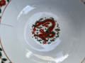 
															Bol en porcelaine à décor de dragons et phénix - CHINE XVIIIE
														