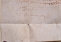 
															Manuscrit avec bulle papale XVIIème Alexander Papa VII
														