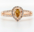 
															Bague or rose 14k diamants VS1 0.65 ct
														