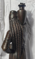 
															Sculpture en bronze "la porteuse d eau " signé Auguste Peiffer
														
