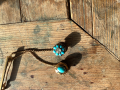 
															Broche or turquoise diamant
														