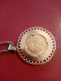 
															PENDENTIF AVEC PIECE 20FR NAPOLEON III
														