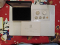 
															First coinage of the british virgins islands proof  set minted at thé Franklin mint
														