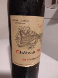 
															Bouteille 75 cl Château saint georges saint emilion petrus desbois 1972 etat etiquette moyen
														