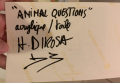 
															animal question
														
