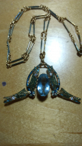 
															collier Lalique art nouveau Libellule
														