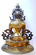 
															Statuette Tibétaine en bronze
														